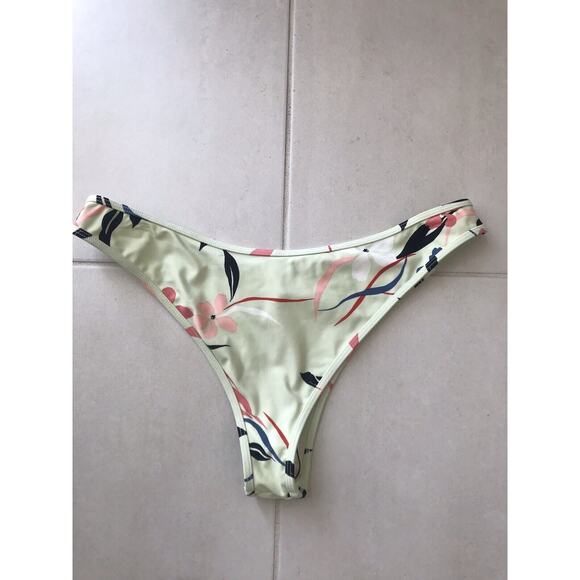 Sisstrevolution Swim Bikini Bottom Multicolor Floral Print Cheeky - Picture 6 of 8